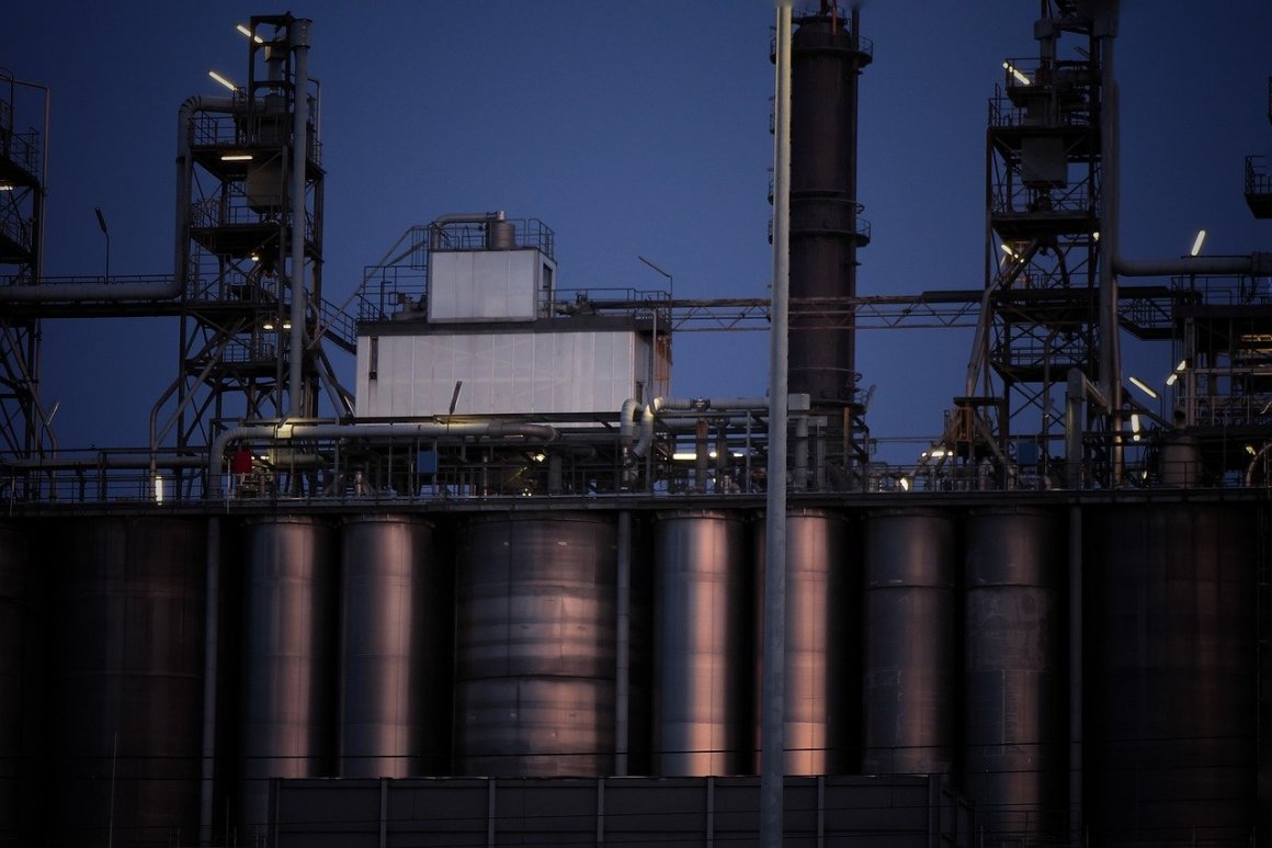 industrial piping steel structure